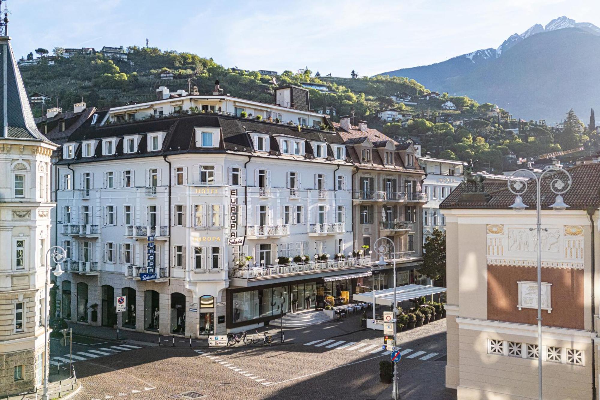 Hotel Europa Splendid Merano Kültér fotó